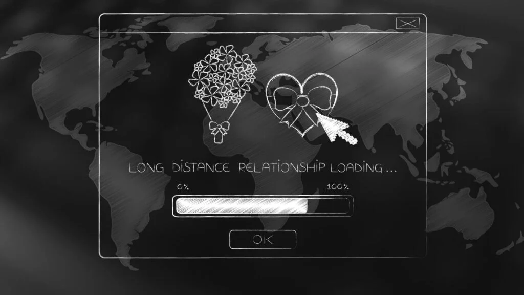 long distance relationships online