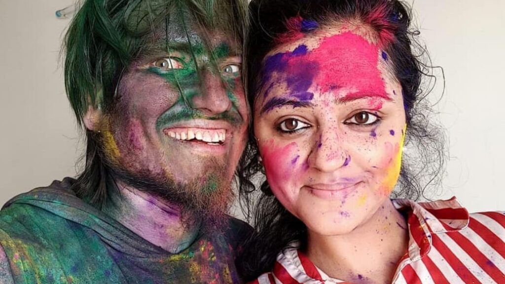 colin and indian bride