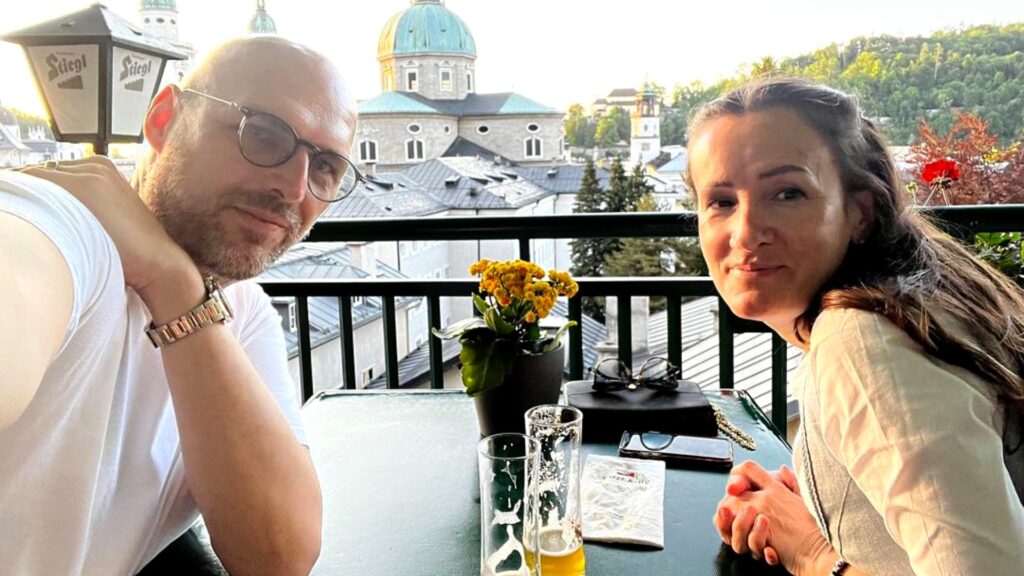 derek and serbian wife