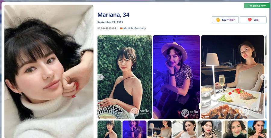 german bride profile